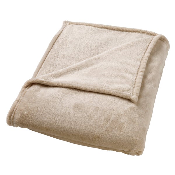 Wohndecke Charlie - Beige 200x220 cm