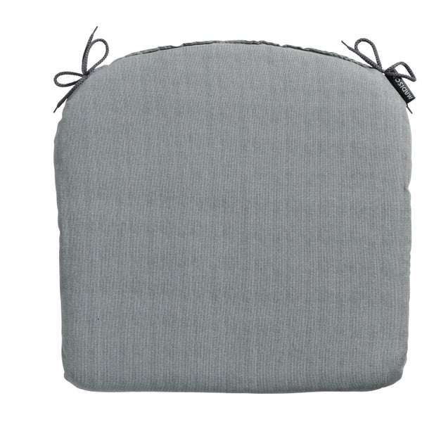 Sitzkissen Basic grau - Ca. 46x48 cm - 4er-Set