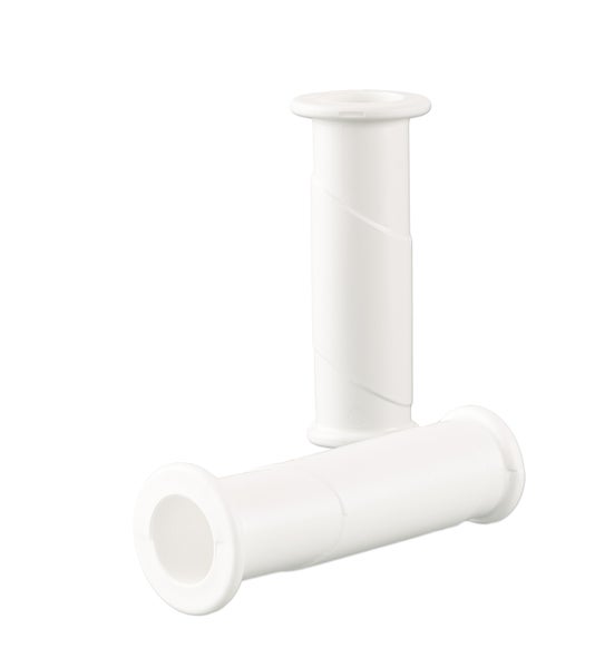 Zwei weiße Handgriffe für Heimwerkerprojekte