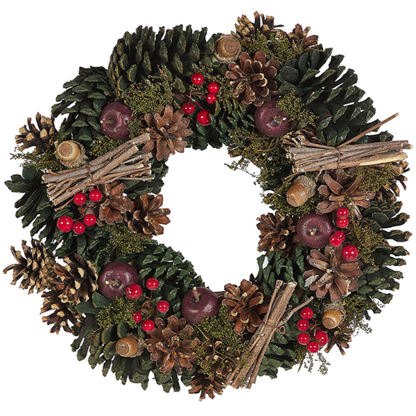 Weihnachtskranz NURMES Grün 35 cm