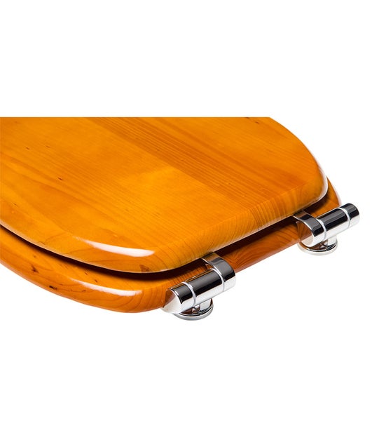 WC-Sitz mit Absenkautomatik Holz