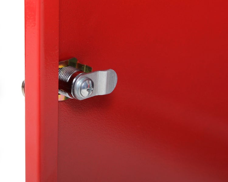 Ondis24 Werkzeugschrank 80 cm rot, Werkstatt Schrank, Schrank