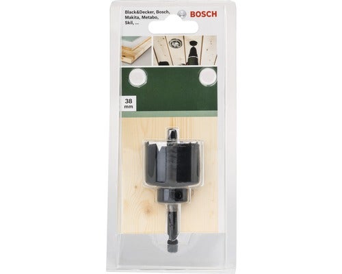 Lochsäge Carbon für Spot Lampen Durchmesser 38 mm, 1/4