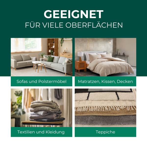 Silberkraft Milbenspray Textil 500 ml – Anti-Milben-Schutz bei Hausstauballergie