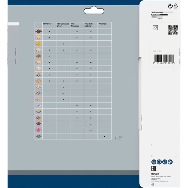 Bosch PRO Multi Material Kreissägeblatt 230 x 2,4 x 30 mm - 2608640513