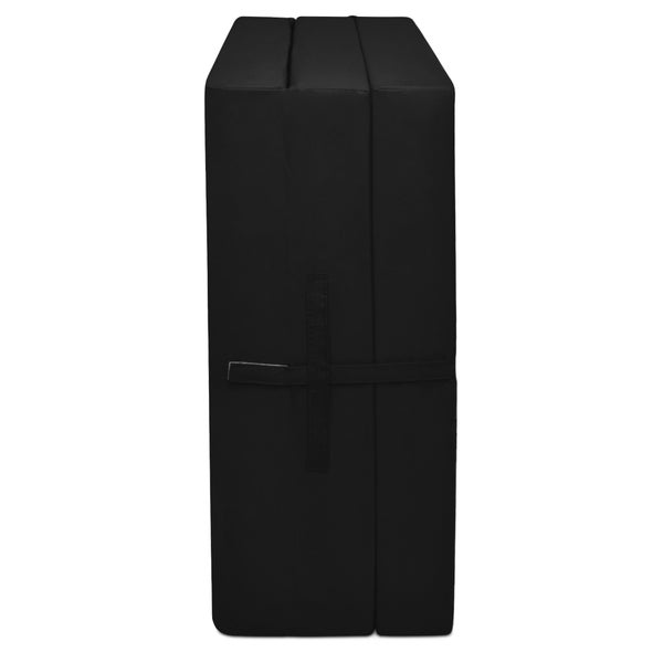 Beautissu Campix Klappmatratze 195x80x10cm Schwarz