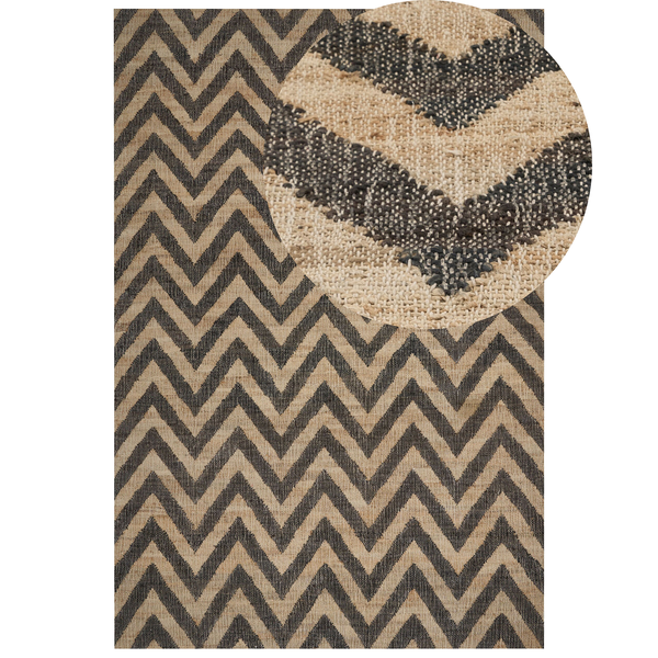 Teppich DEDEPINARI 200 x 300 cm Jute Beige