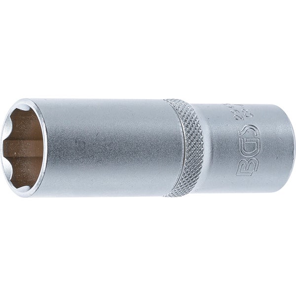 BGS Steckschlüssel-Einsatz Super Lock tief Antrieb Innenvierkant 12,5 mm (1/2) SW 19 mm - 2949