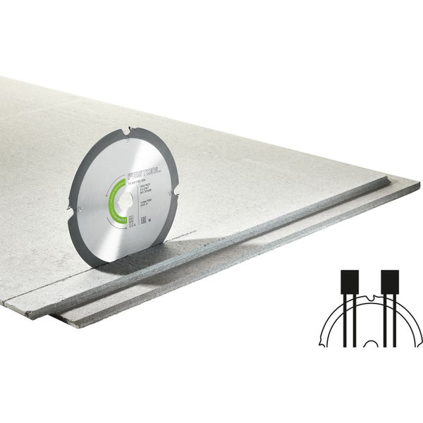 Festool Kreissägeblatt ABRASIVE MATERIALS DIA 168 x 1,8 x 20 F4 - 205769