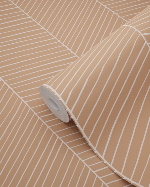 Tapetenrolle mit geometrischem Muster