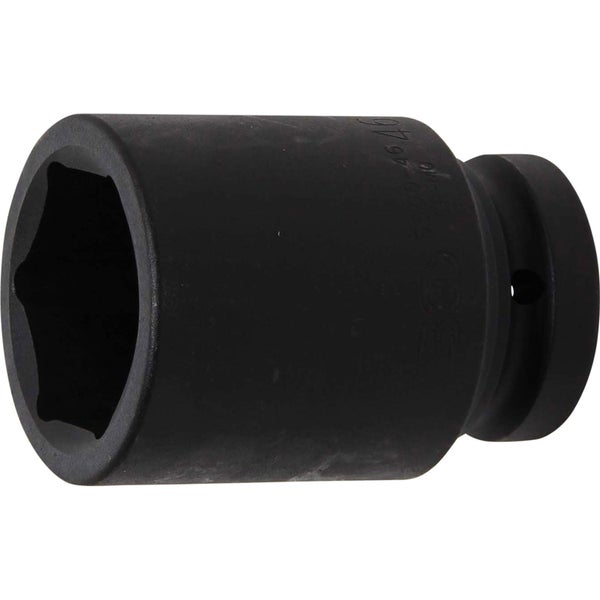 BGS Kraft-Steckschlüssel-Einsatz Sechskant tief Antrieb Innenvierkant 25 mm (1) SW 46 mm - 5500-46