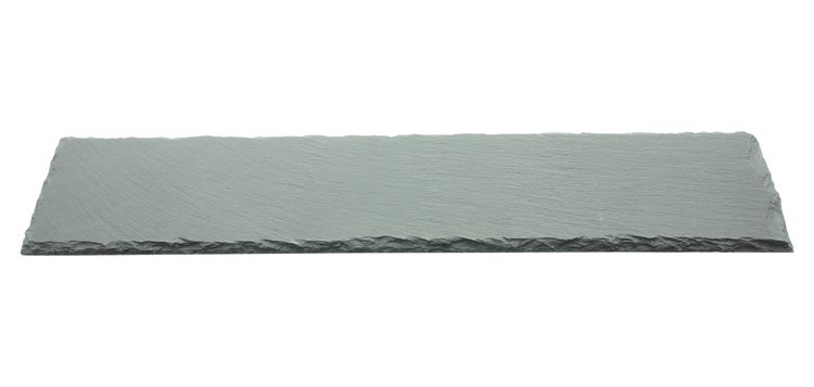 FRANK FLECHTWAREN|Schieferplatte Länglich, 2er Set, 45 x 10 cm, SCHIEFER