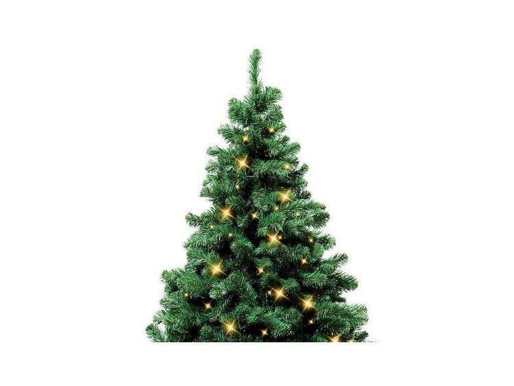 Künstlicher Weihnachtsbaum mit integrierter LED Beleuchtung
