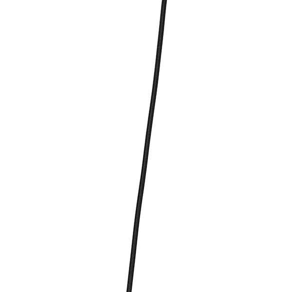 Schwarzes Textilkabel