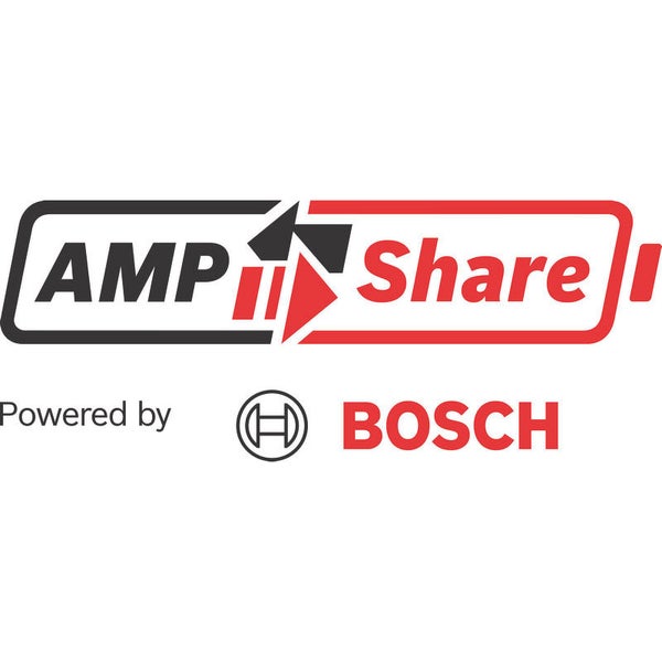 AMP Share powered by Bosch Logo