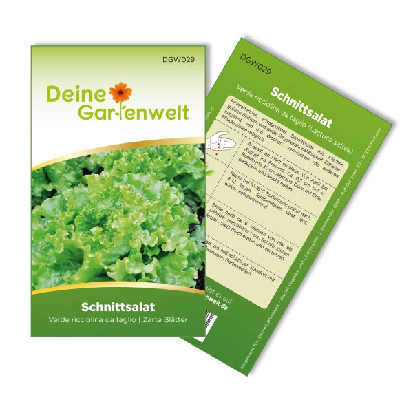 Schnittsalat Verde ricciolina da taglio Samen von Deine Gartenwelt