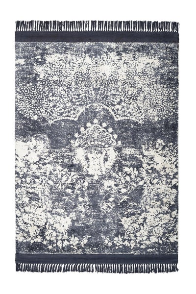 Kurzflor Teppich Aurelia Violett Vintage 80 x 150 cm