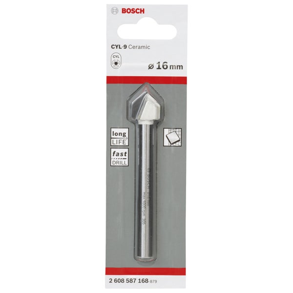 Bosch Fliesenbohrer CYL-9 Ceramic 16 x 90 mm - 2608587168