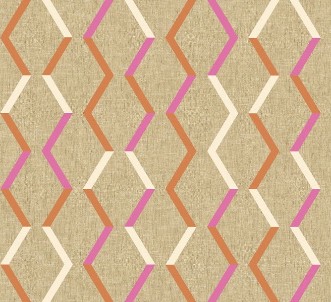 Masureel Tapete grafisches Motiv Sandbeige - 70 cm x 10.05 m - 631776