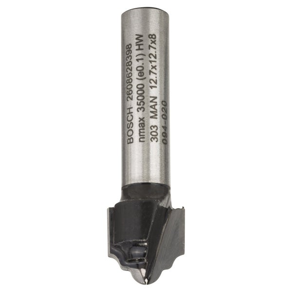 Bosch Profilfräser H 8 mm R1 2,4 mm D 12,7 mm L 12,4 mm G 46 mm - 2608628398
