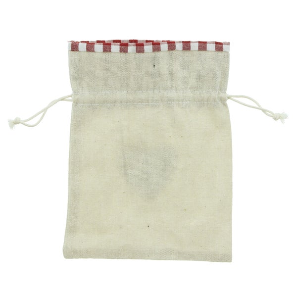 FRANK FLECHTWAREN | Geschenkbeutel Landhaus, 6er Set, POLYESTER, 15 x 19 cm, ohne Inhalt
