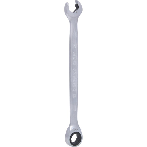 Technische Zeichnung eines Schraubenschlüssels mit Maßangaben und KS Tools Logo