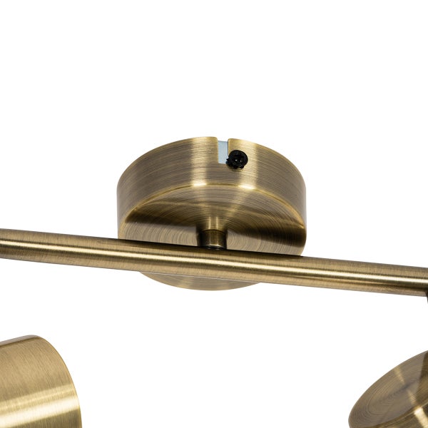 Moderner Spot aus Bronze, schwenkbar, 2-flammig – Jeana