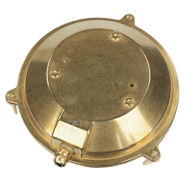 Runde Deckenleuchte aus Metall