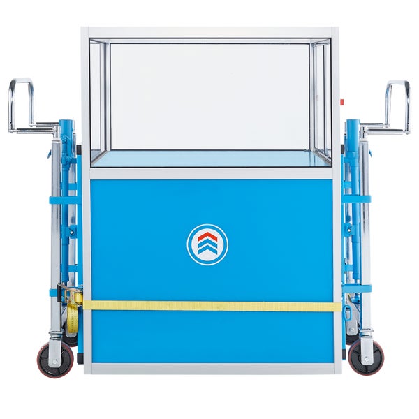 Transportwagen für den sicheren Transport von Fenstern und Platten