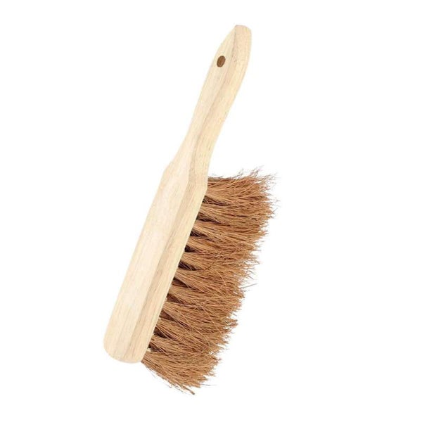 Handfeger (Kokos) mit Holzgriff