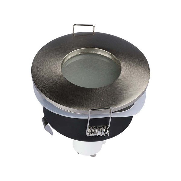 V-TAC VT-787RD-SN - LED-Strahler - Einbauleuchte - GU10 IP54 - IP54 - Satin Nickle - Modell Nr: -