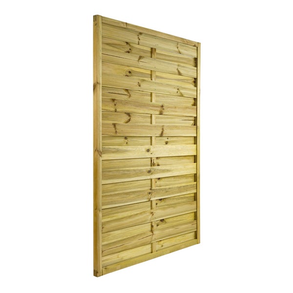 Holzzaun Element aus Holz