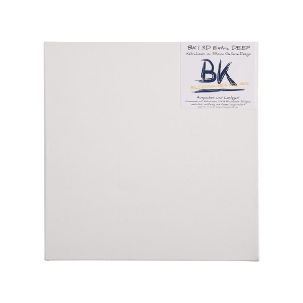 Leinwand  Extra Deep 2er Set  60x60 cm (LxB) hoher Rahmen weiß