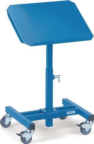 Verstellbarer Werkstatthocker mit Rollen