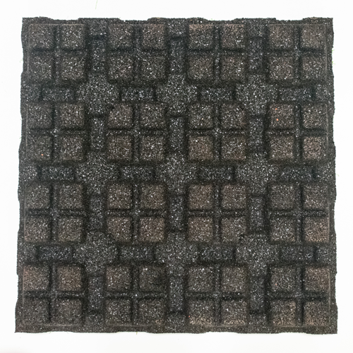 Gummifliese Kunstrasendeckschicht 55 mm - 50 x 50 cm