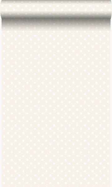 Origin Wallcoverings Tapete Punkte Silber - 53 cm x 10.05 m - 346817