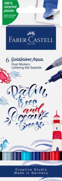 Faber-Castell Marker Tuschestift PAP Dual 5er set