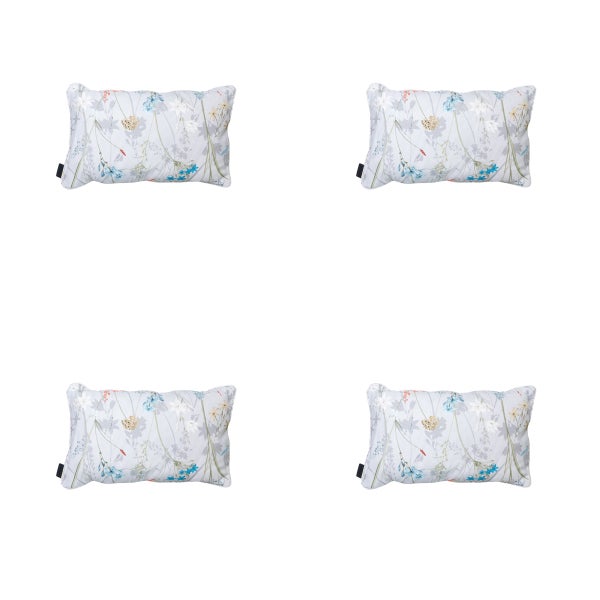 Dekokissen Donna Azur Canvas Eco+ - Ca. 30x50 cm - 4er-Set