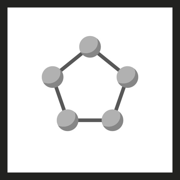 Symbol für einen Fünf-Punkte-Knoten