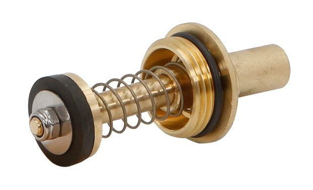 Push-Open-Mechanismus für Ablaufventil mit Feder und Dichtung