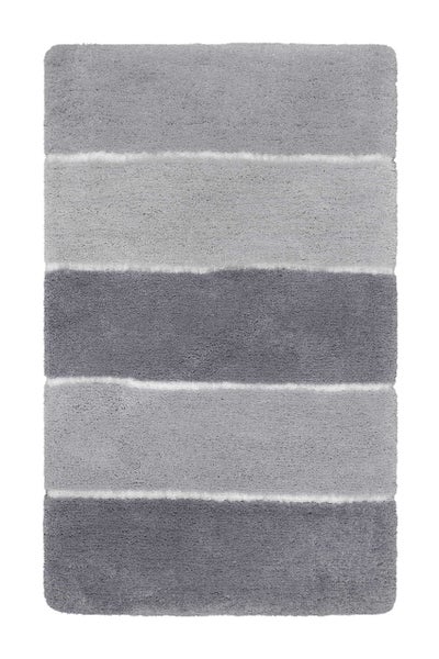 Badteppich Grau Silber Rio Marina Homie Living 70x120 cm