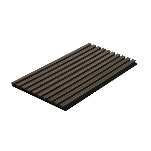 Lamellenpaneel aus Holzoptik zur Wand und Deckenverkleidung für eine dekorative Innenraumgestaltung