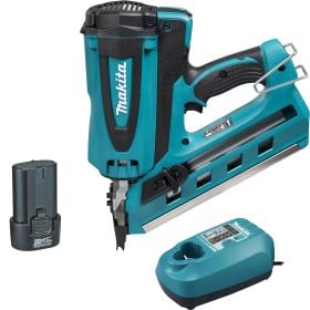 Makita Akku Nagler mit Akku und Ladegerät für präzise Befestigungsarbeiten