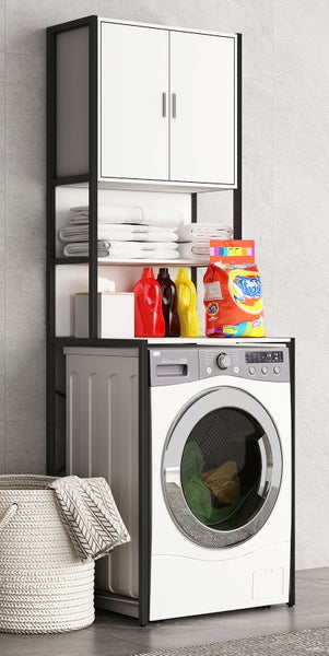 Waschmaschine Toilette Überbau Schrank Edino