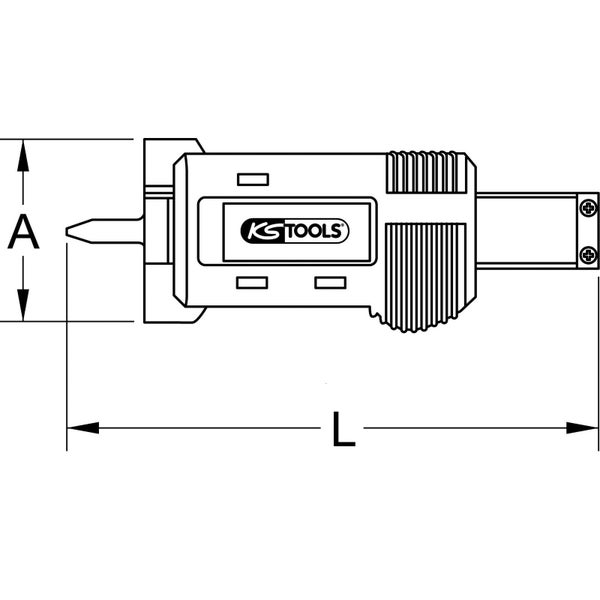 KS TOOLS Digital-Tiefenmessschieber 0 - 25 mm 125 mm - 300.0550