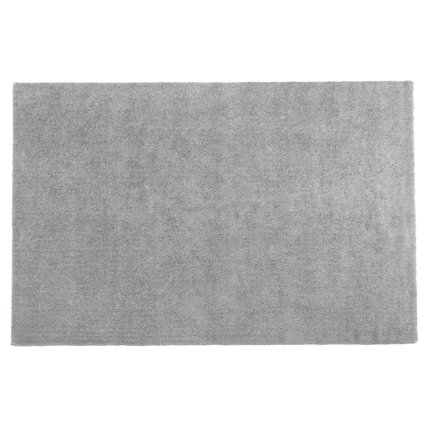 Teppich hellgrau 200 x 300 cm Shaggy DEMRE