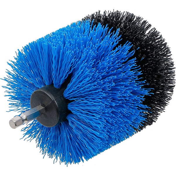 Schleifscheibe mit einem Durchmesser von 100 Millimeter und einer Bohrung von 16 Millimeter.