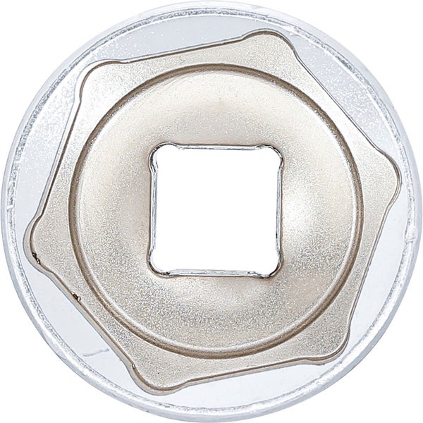 BGS Steckschlüssel-Einsatz Sechskant Antrieb Innenvierkant 12,5 mm (1/2) SW 34 mm - 2934