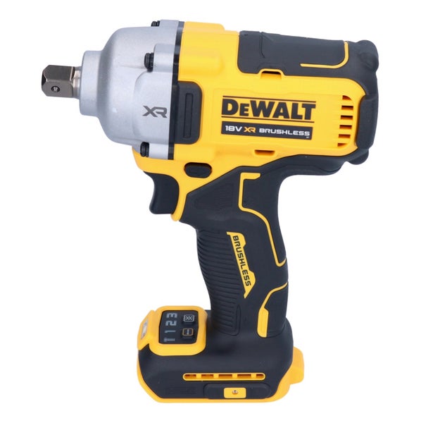 DeWALT 18 Volt XR bürstenloser Akku-Schlagschrauber in Gelb und Schwarz.