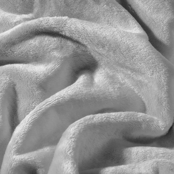 Kuscheldecke tectake  inklusive Tragetasche 220 x 240 cm grau